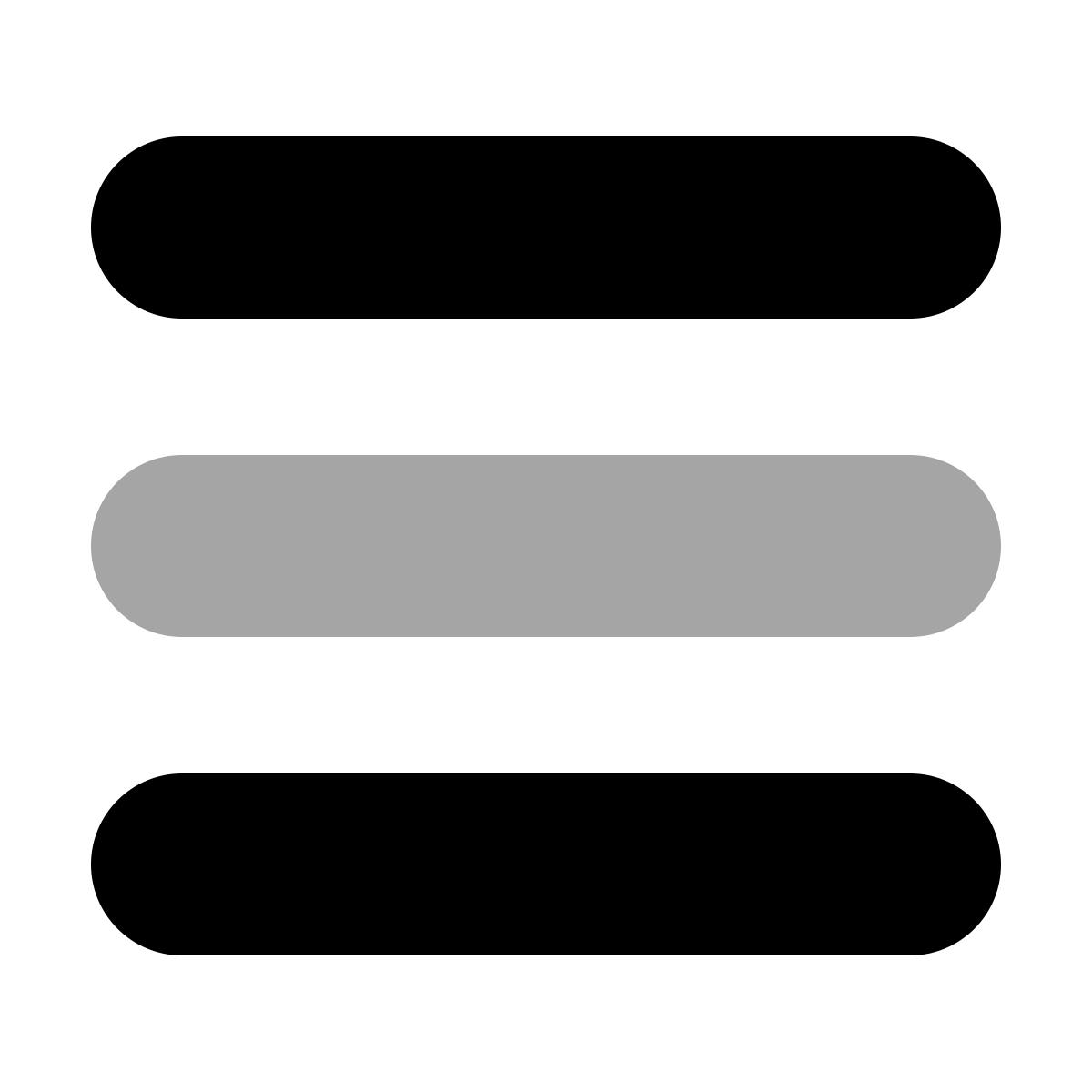 plumpy style menu icon