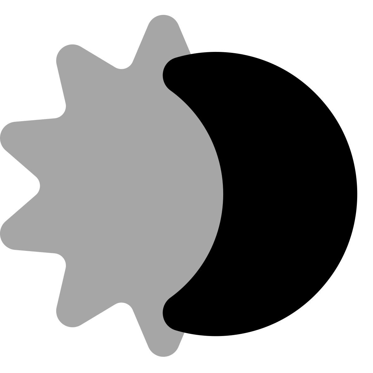 plumpy style 月亮和太阳 icon