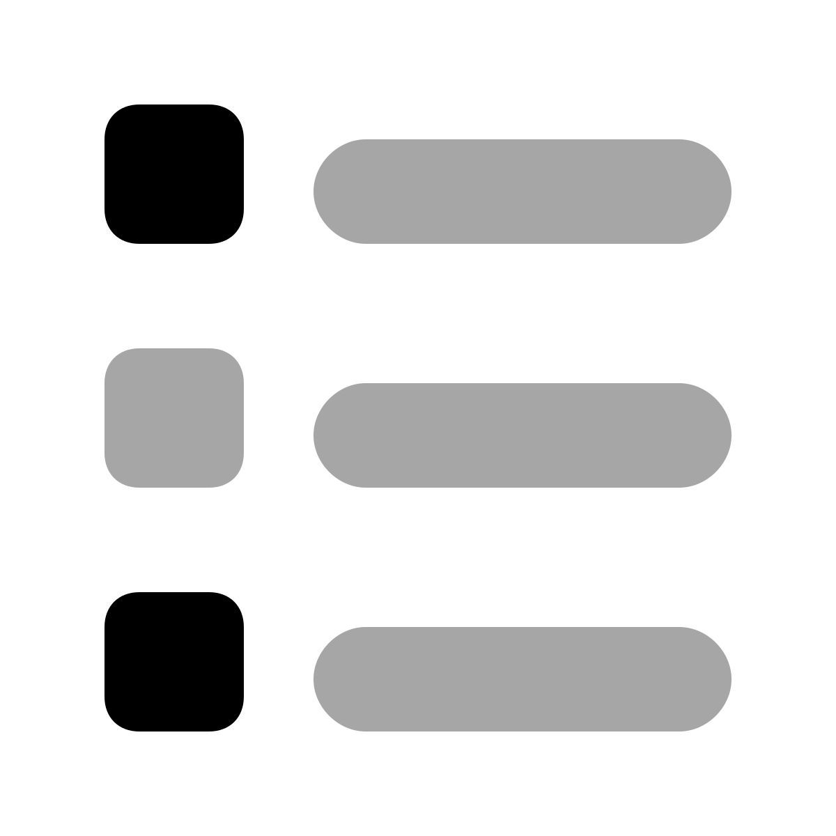 plumpy style múltipla escolha icon