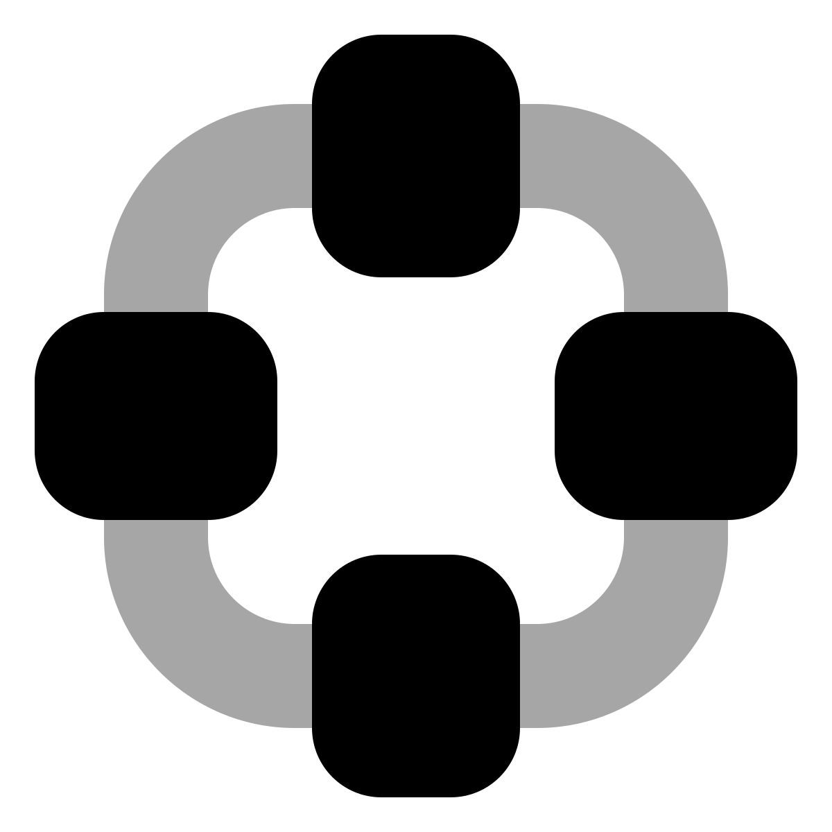 plumpy style réseau icon