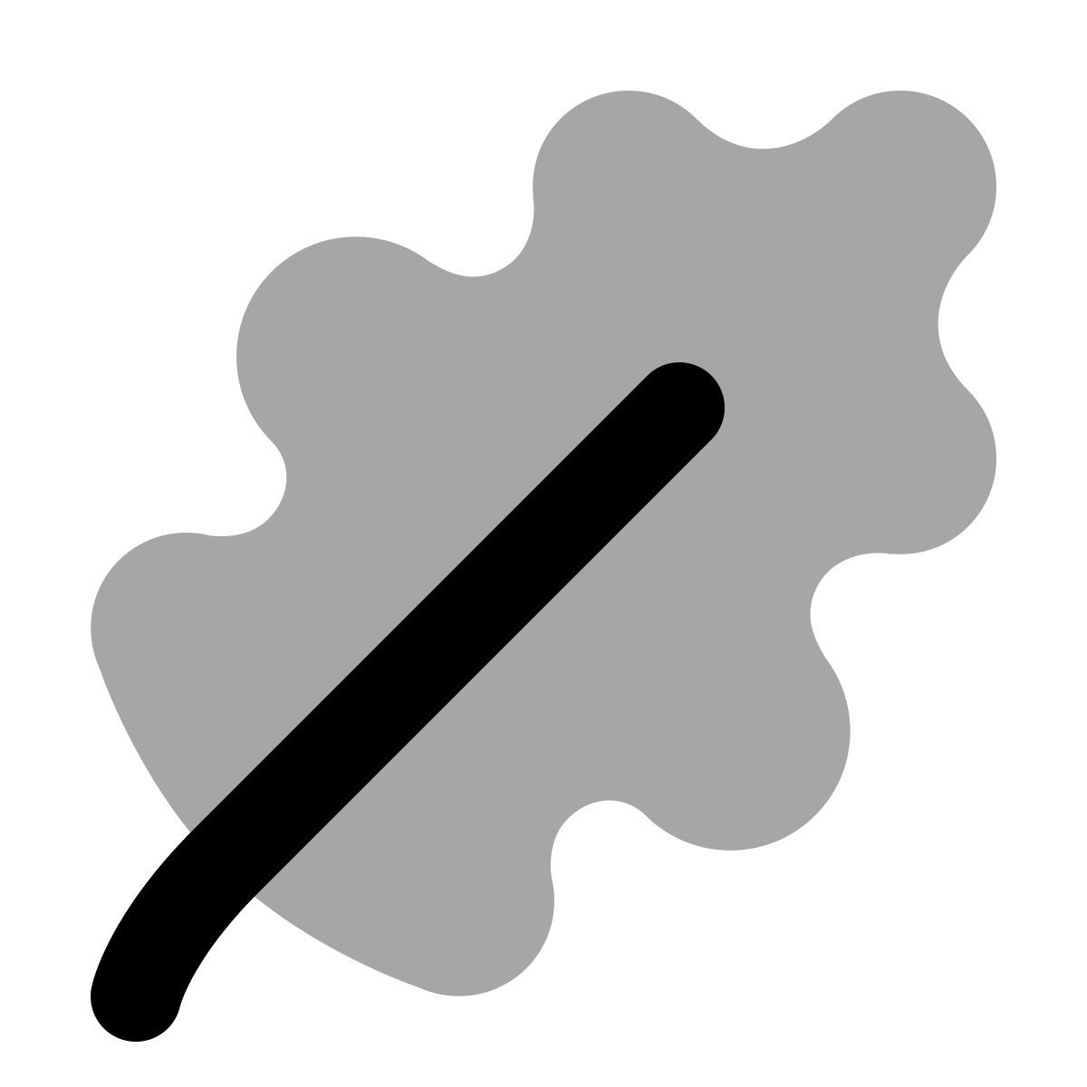 plumpy style 참나무 잎 icon