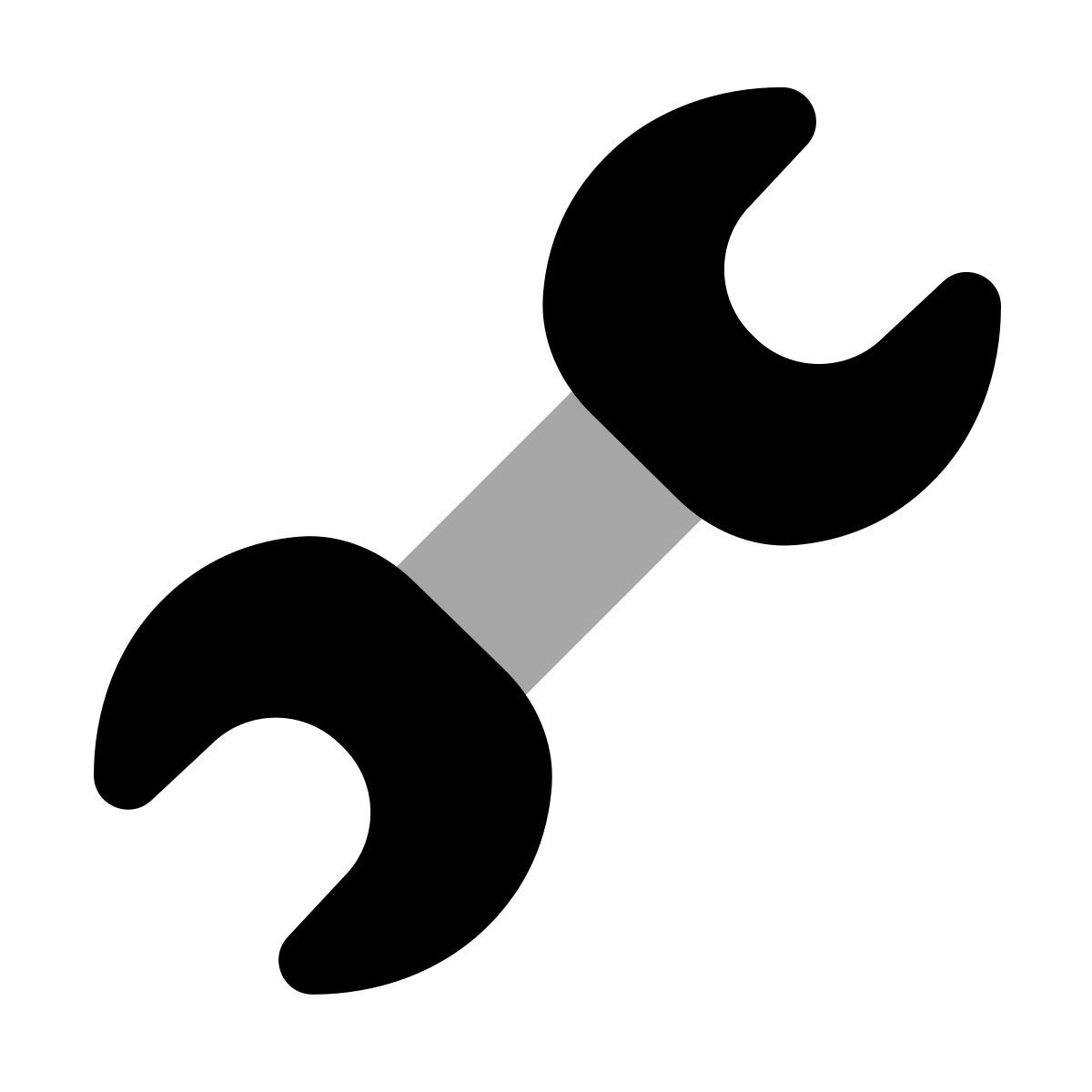 plumpy style maulschlüssel icon