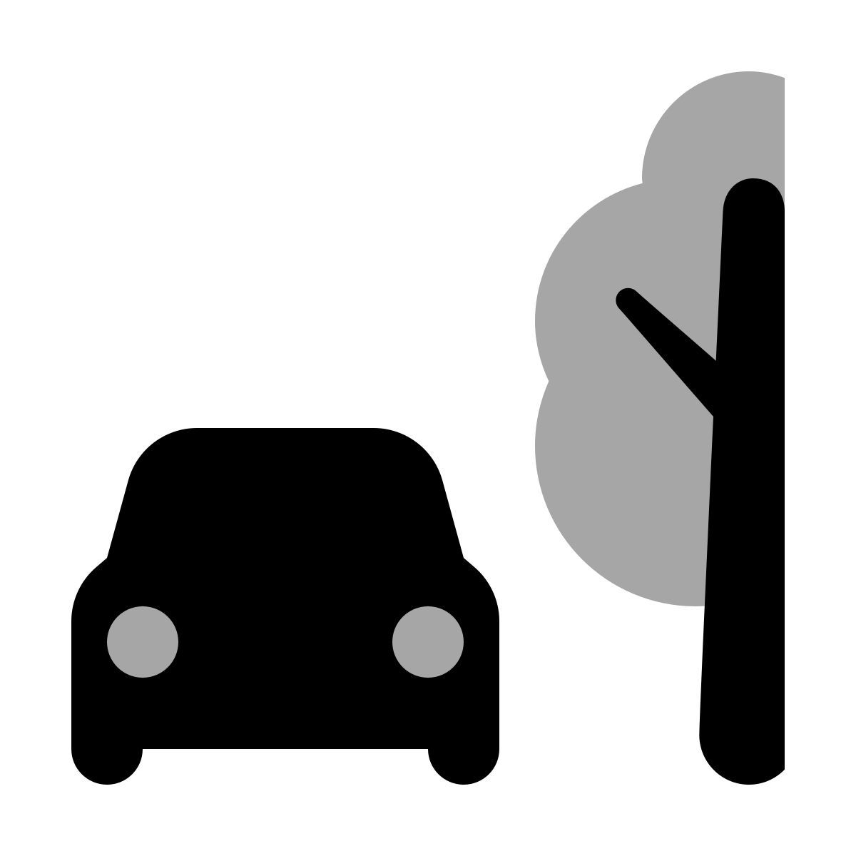 plumpy style parkplätze im freien icon