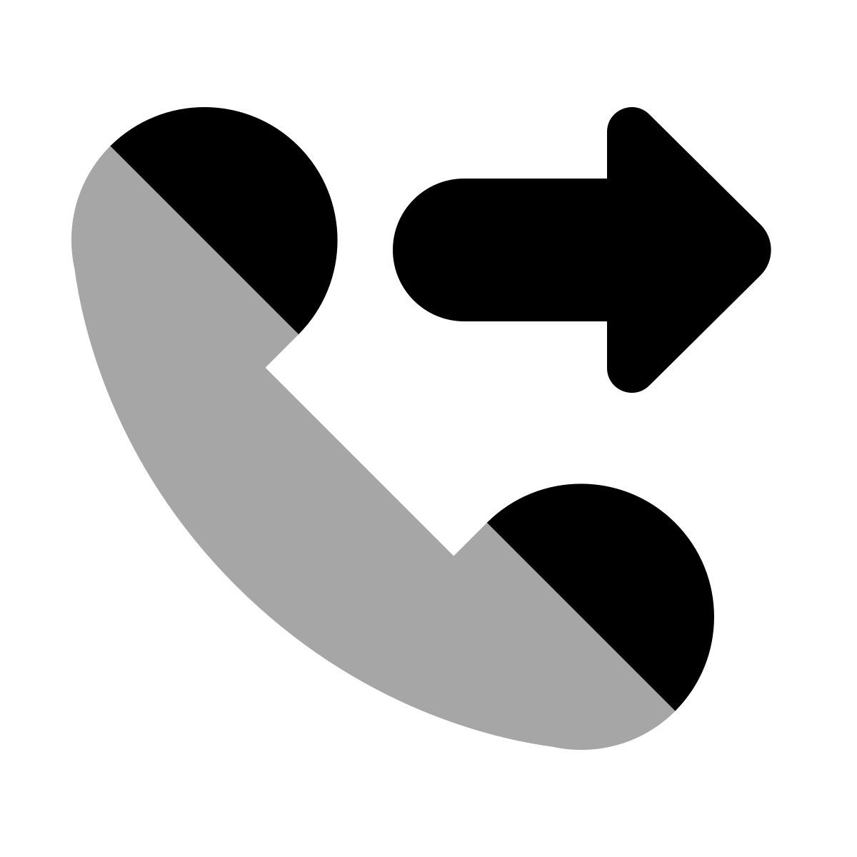 plumpy style chiamata in uscita icon