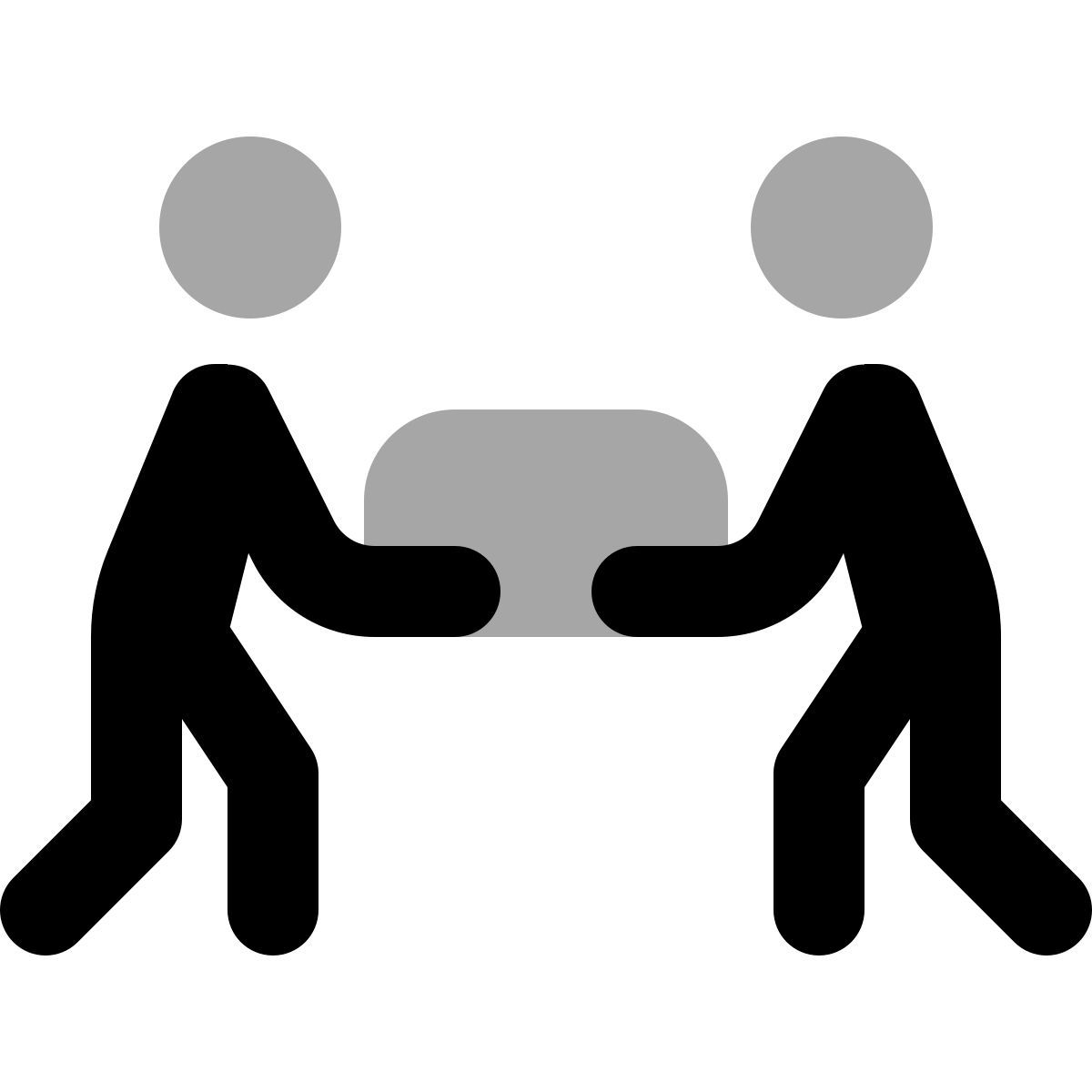 plumpy style 사람이 운반하는 icon