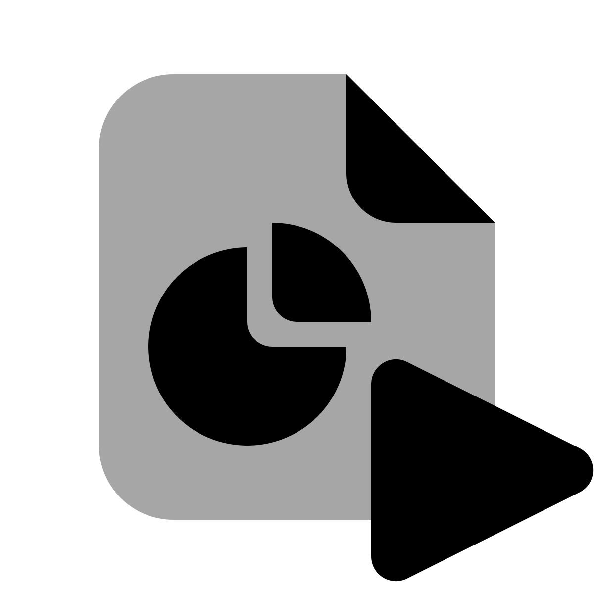 plumpy style jogar o relatório gráfico de pizza icon