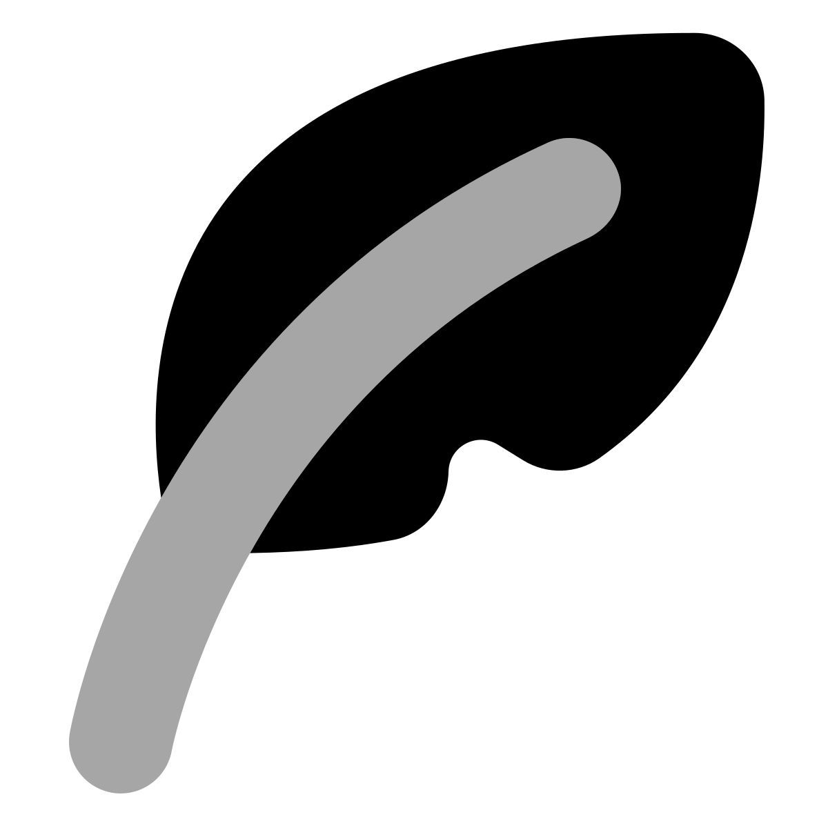 plumpy style 羽毛笔 icon