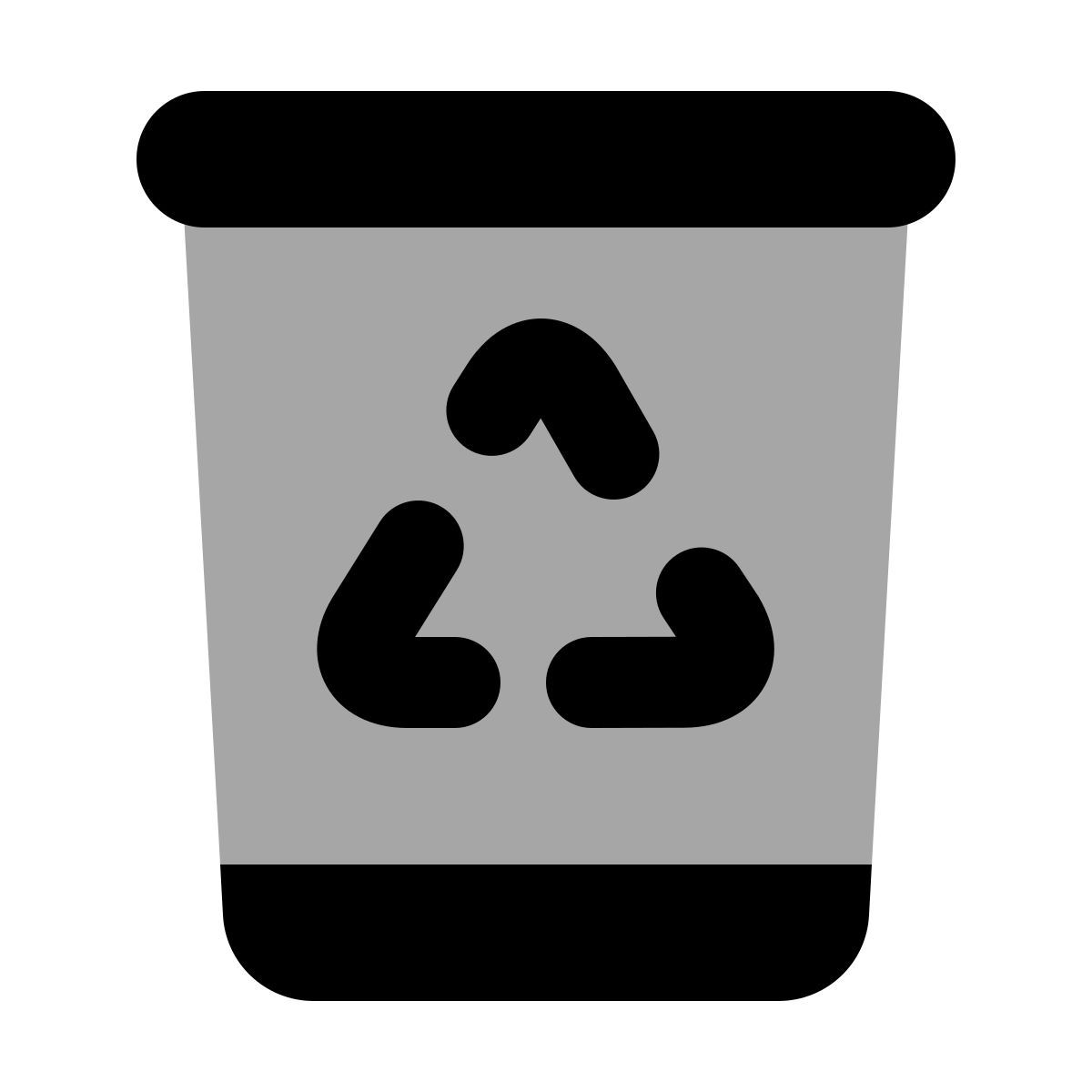 plumpy style recycle bin icon