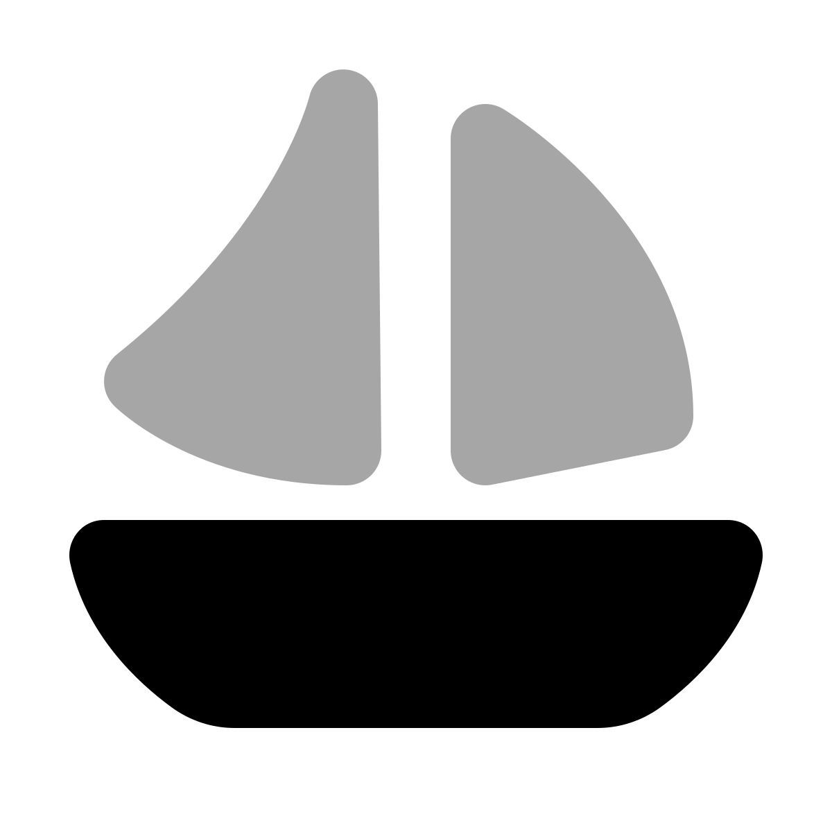 plumpy style segelboot icon