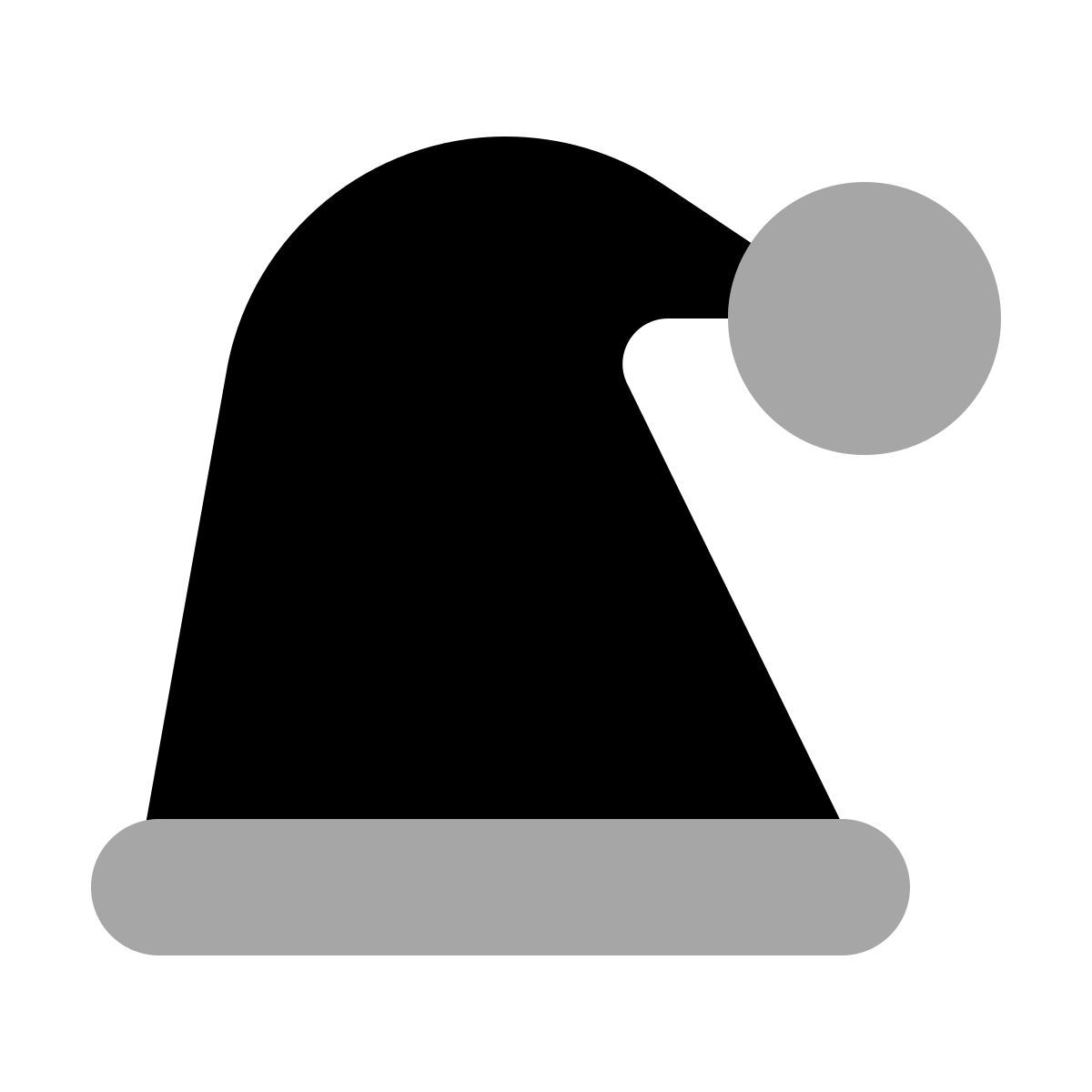 plumpy style cappello di babbo natale icon