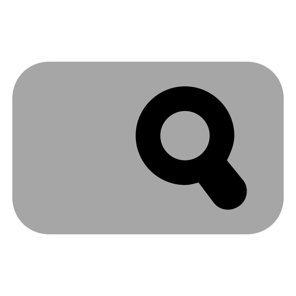 plumpy style search bar icon