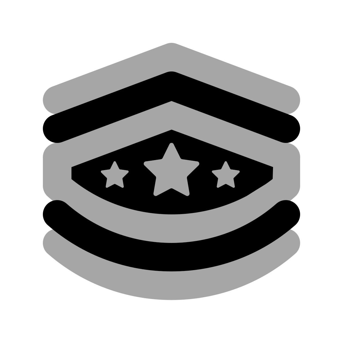 plumpy style sergeant major of army sma icon