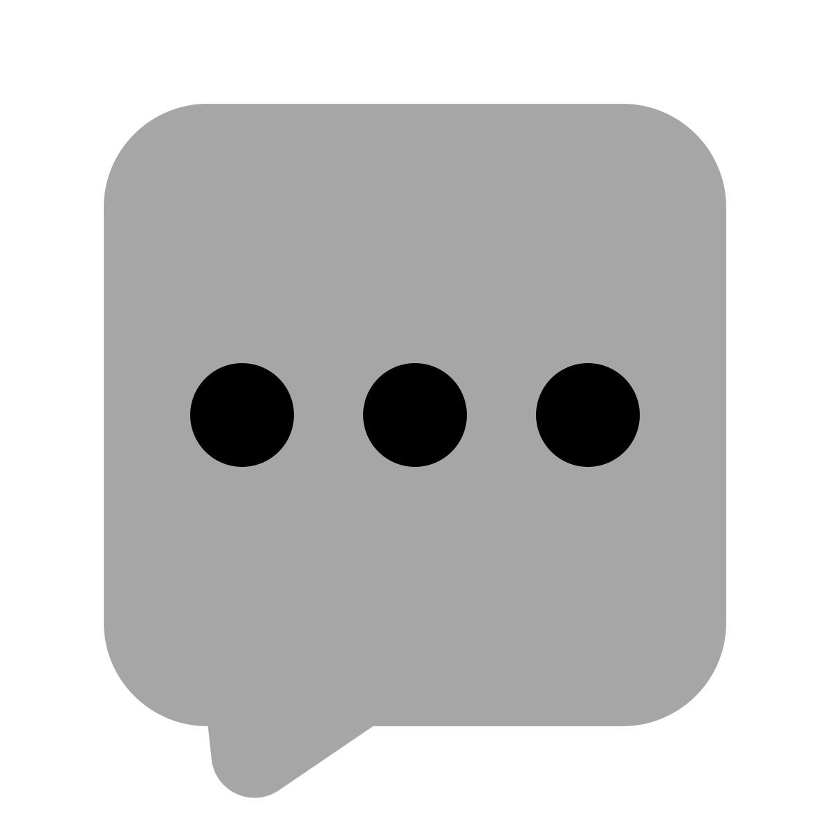 plumpy style sms icon