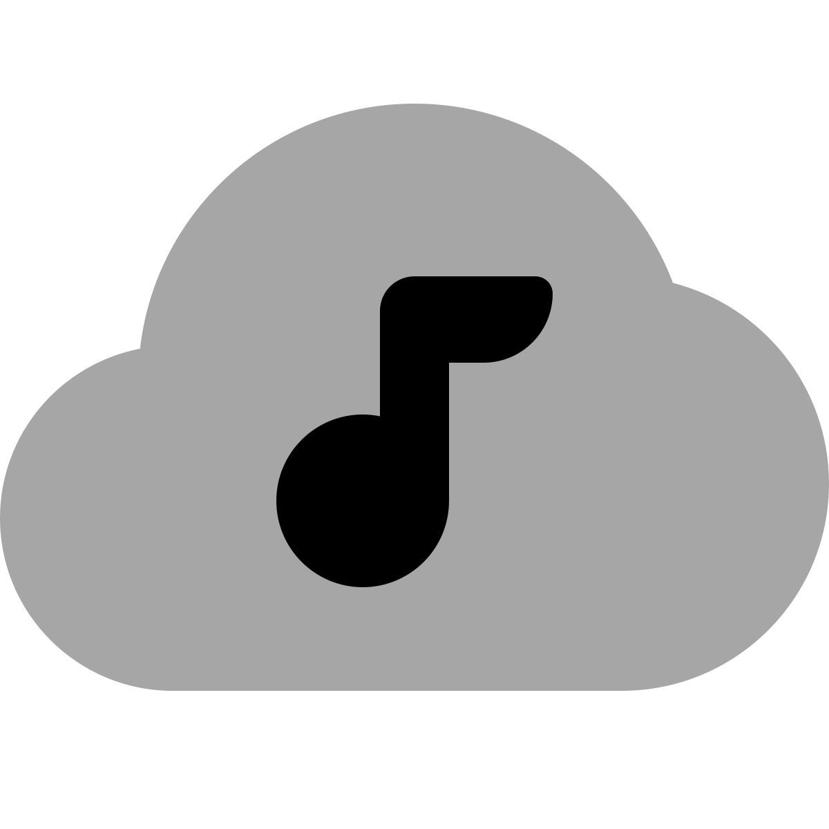 plumpy style 건전한 클라우드 icon