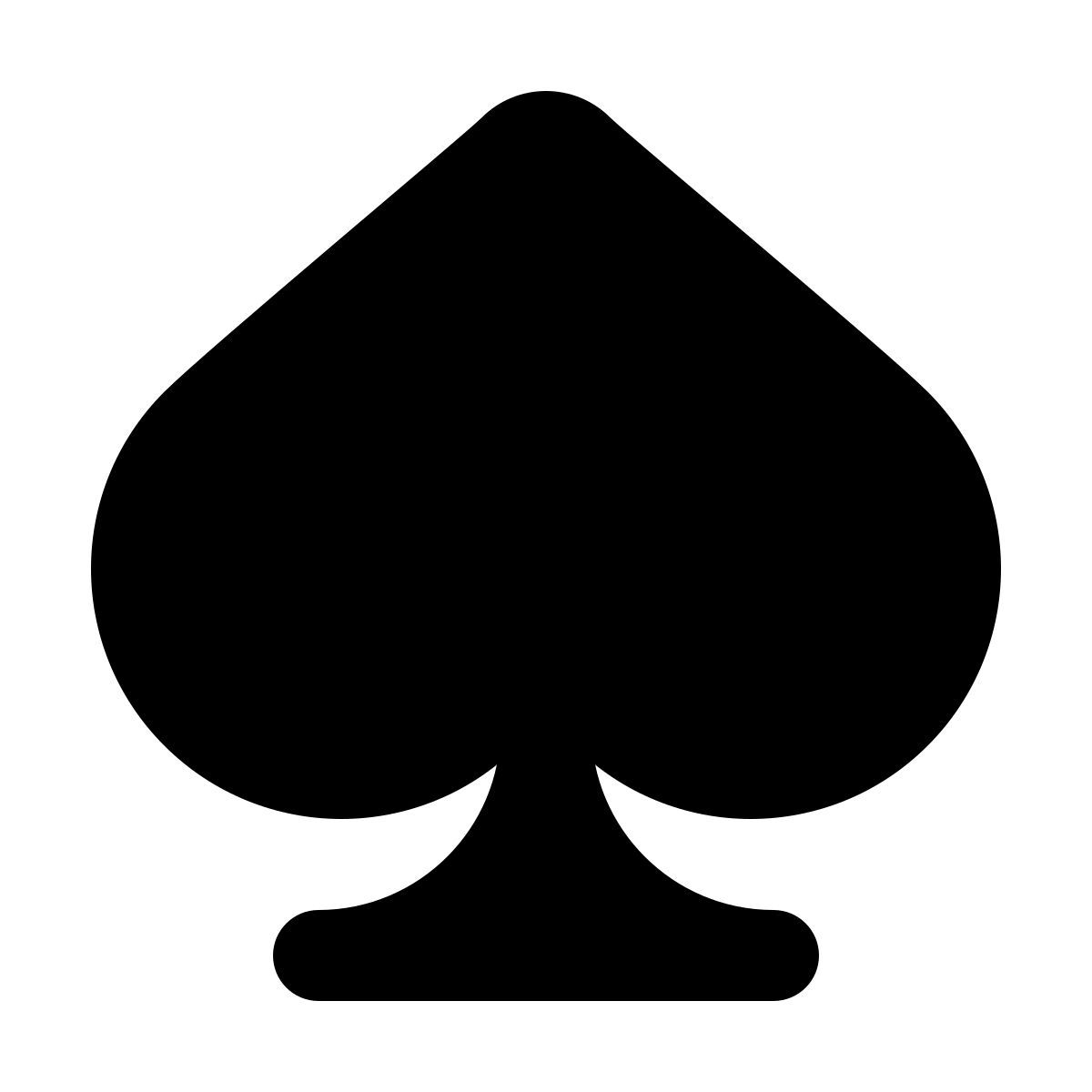 plumpy style spades icon
