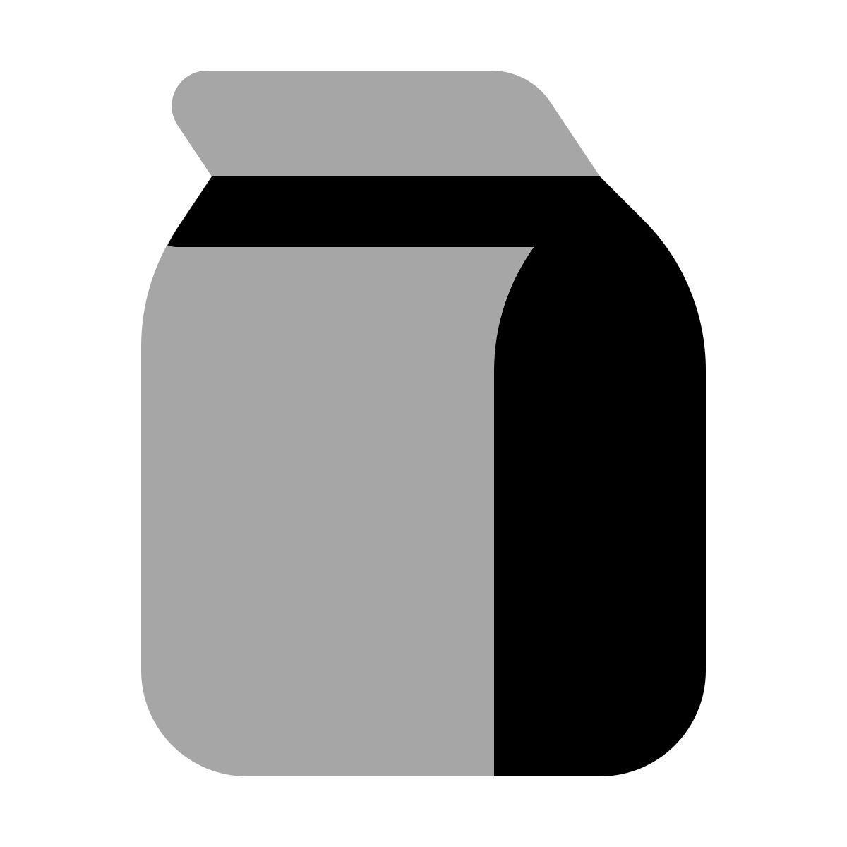 plumpy style take away food icon