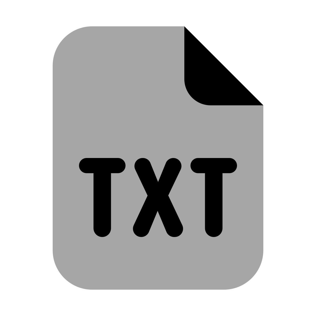 plumpy style txt icon