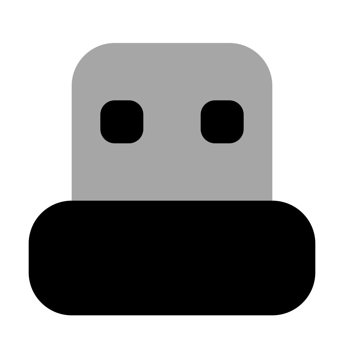 plumpy style usb 2 icon