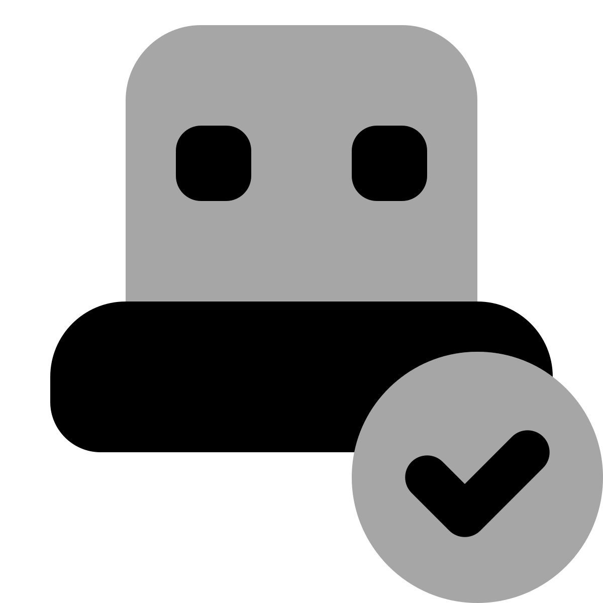 plumpy style usb collegato icon