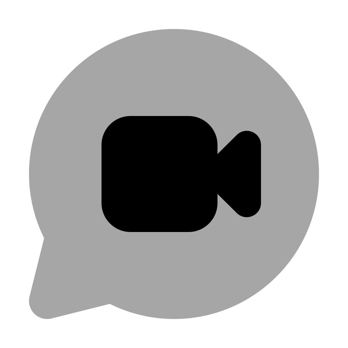 plumpy style 비디오 메시지 icon