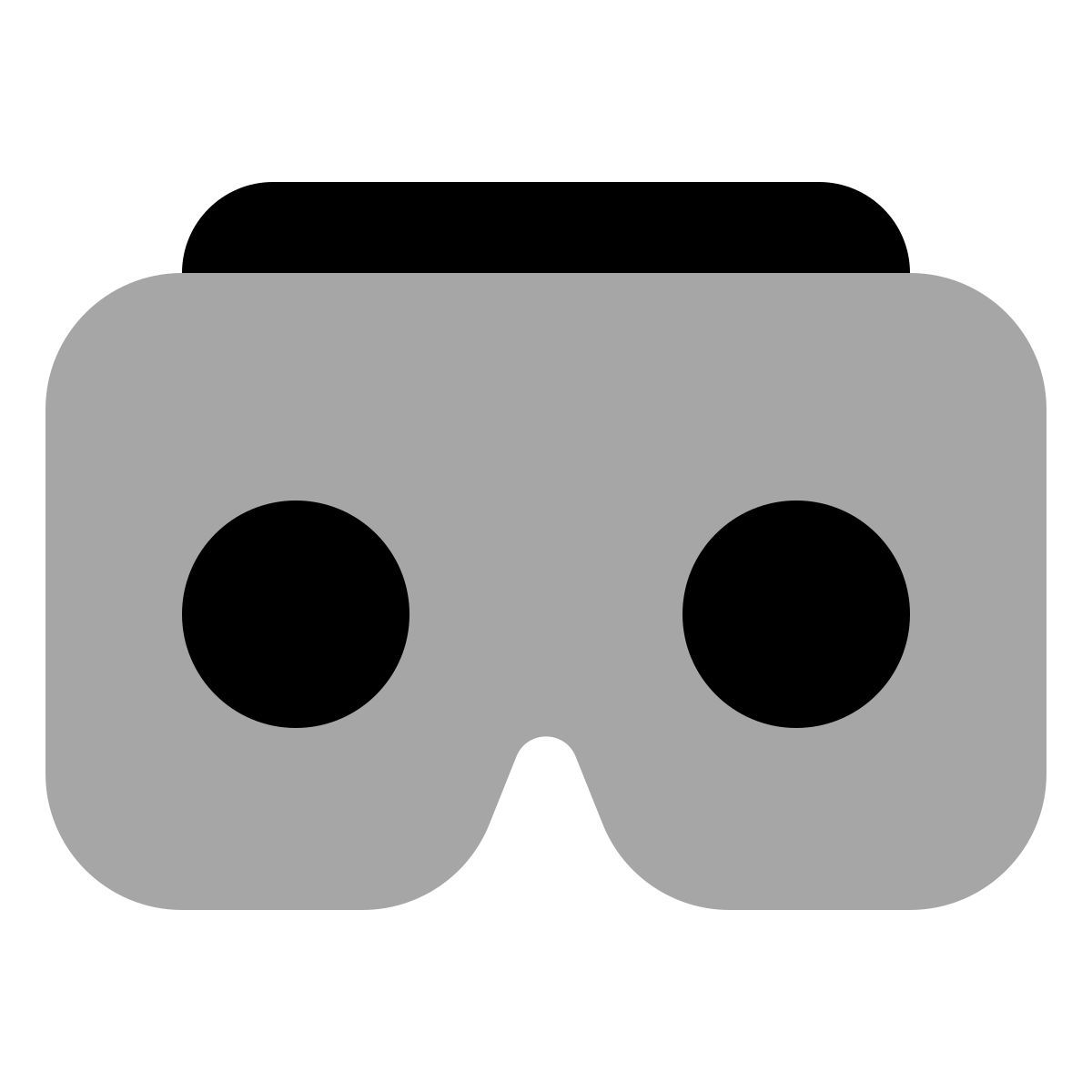 plumpy style virtuelle realität icon