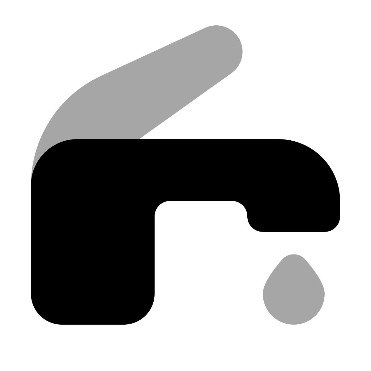 plumpy style water tap icon