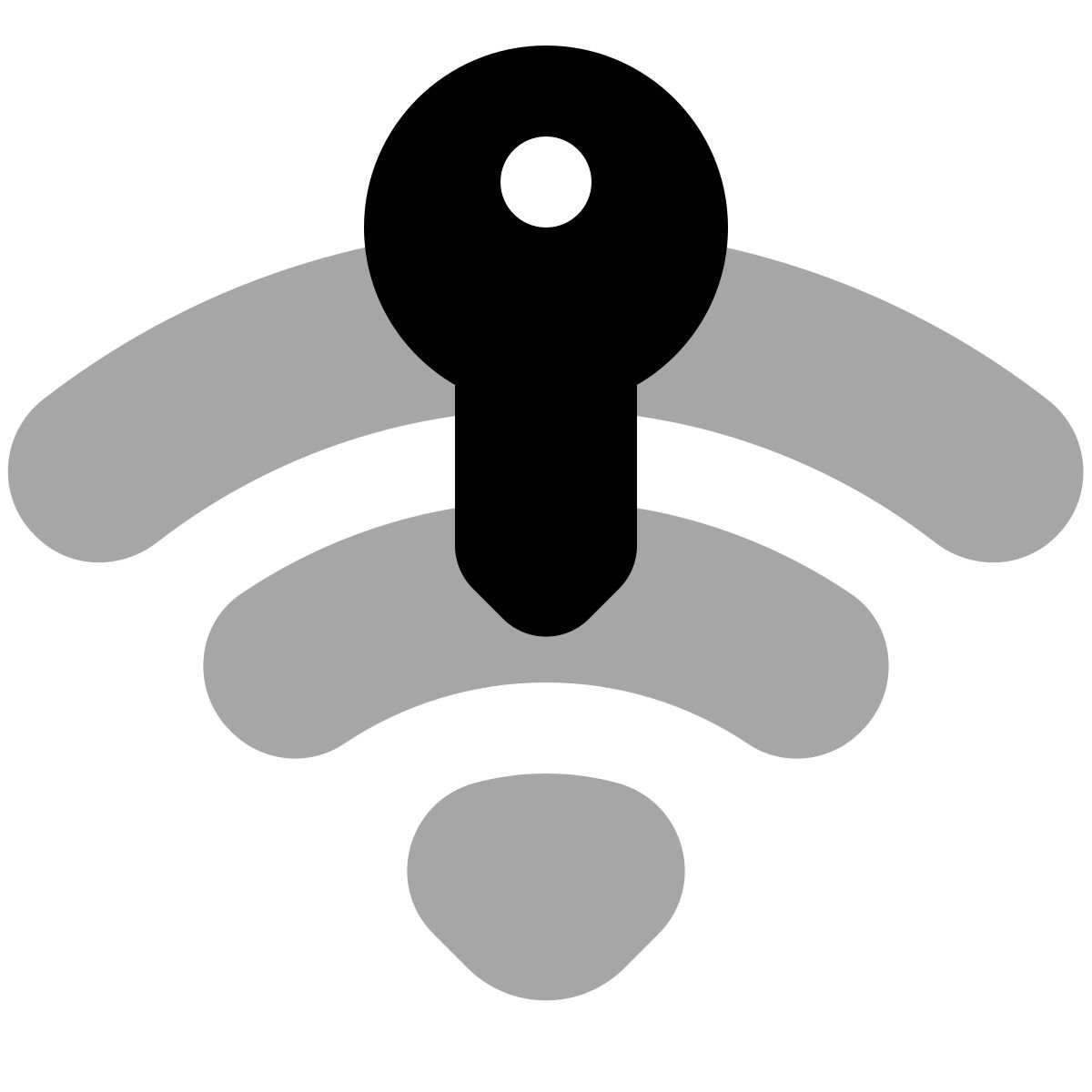 plumpy style wi fi password icon