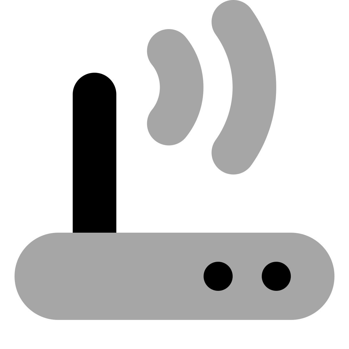 plumpy style wi fi router icon