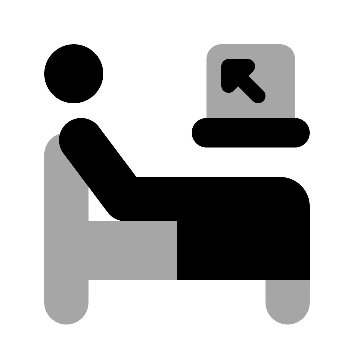 plumpy style work in bed icon