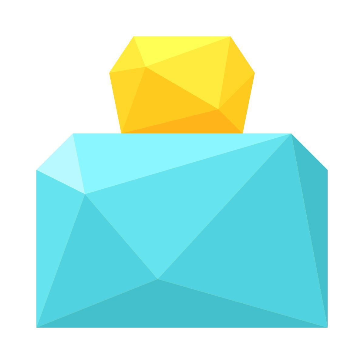 poly style toaster icon