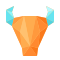 experimental bull-poly icon
