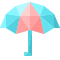 experimental umbrella-poly icon