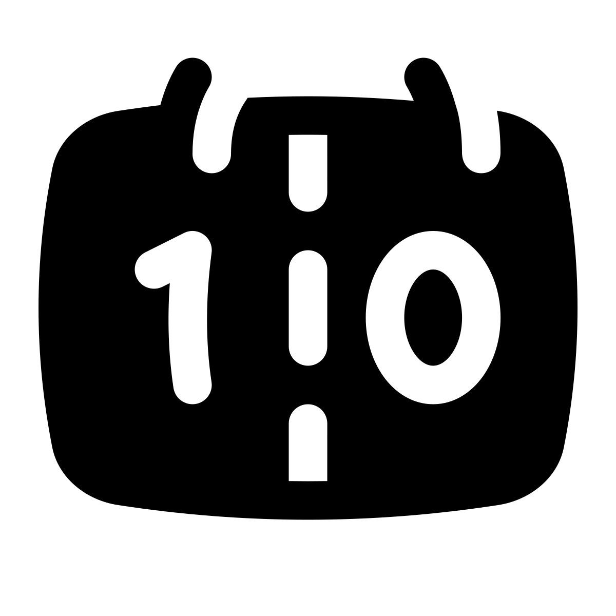 puffy filled style 스코어 보드 icon