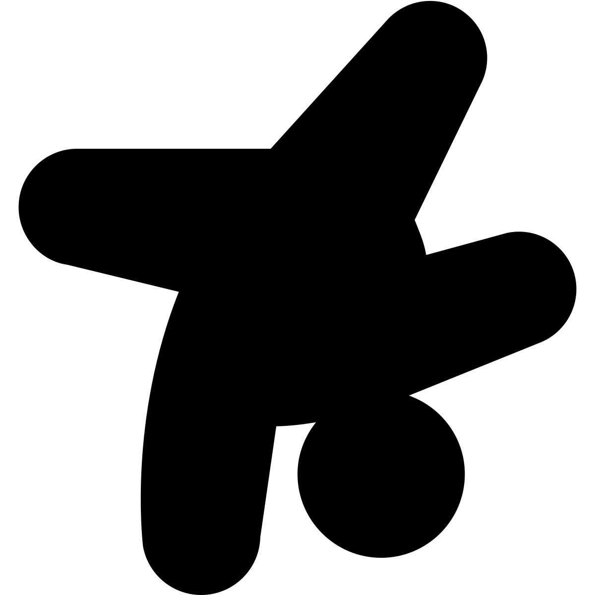 puffy filled style 杂技 icon