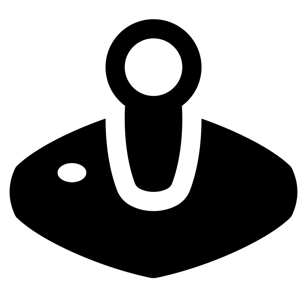 puffy filled style pomme arcade icon