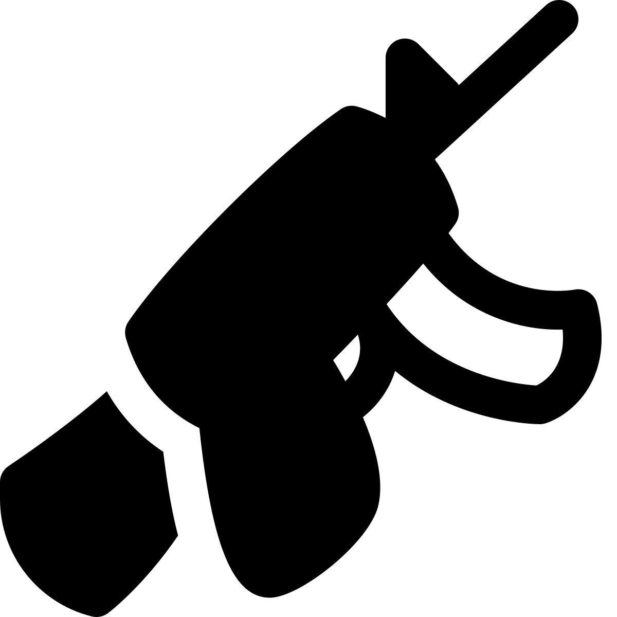 puffy filled style sturmgewehr icon