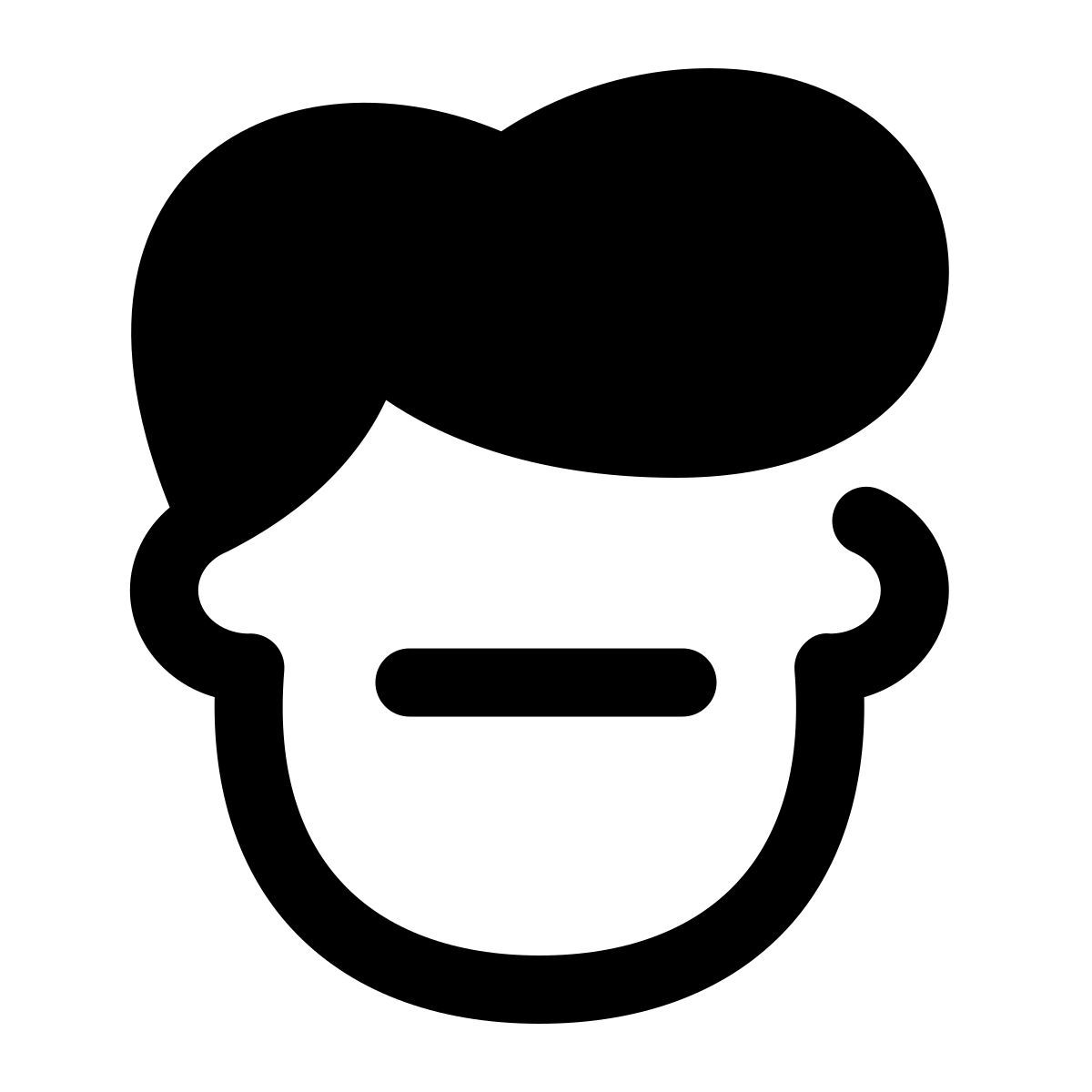 puffy filled style 悪い決定 icon