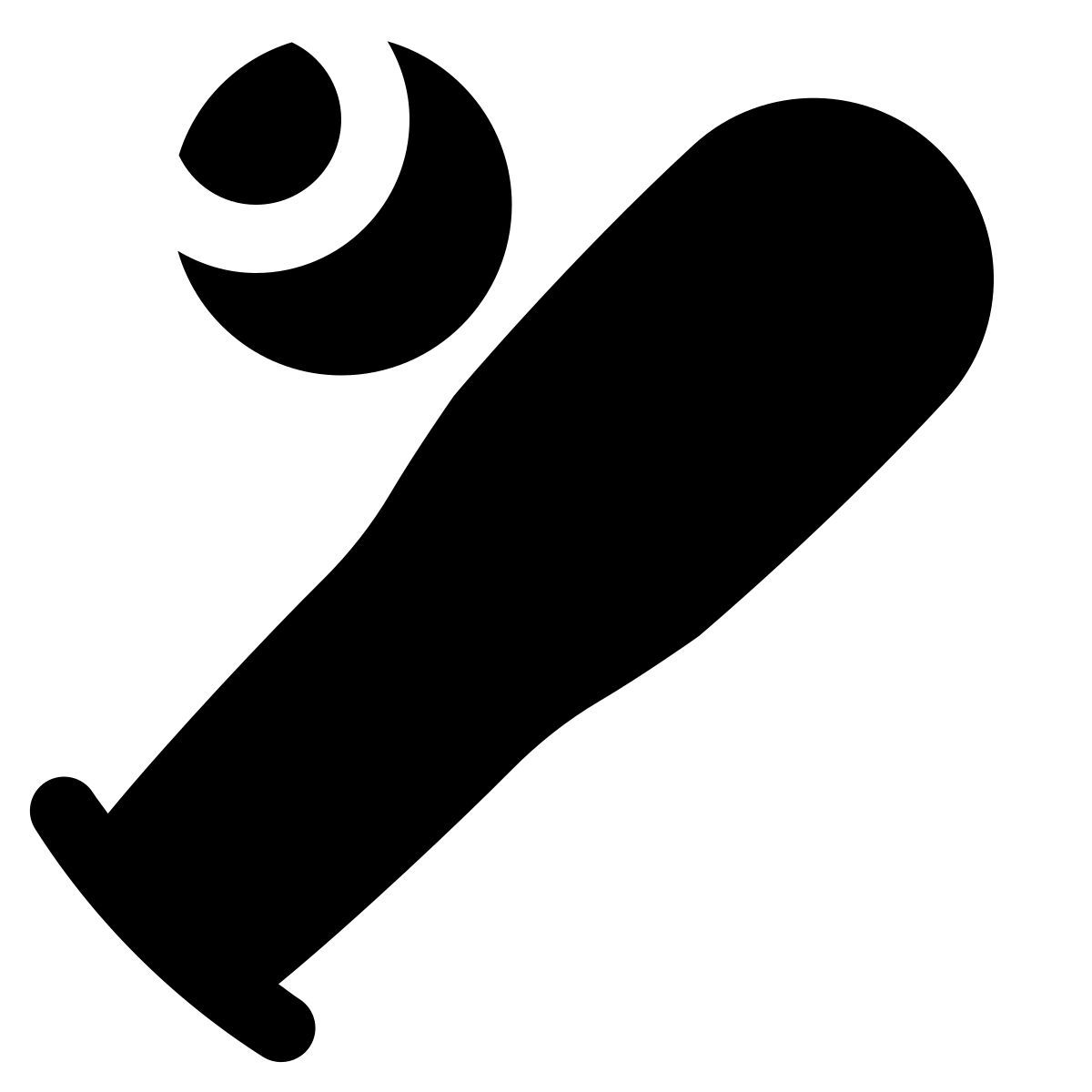 puffy filled style 야구 icon