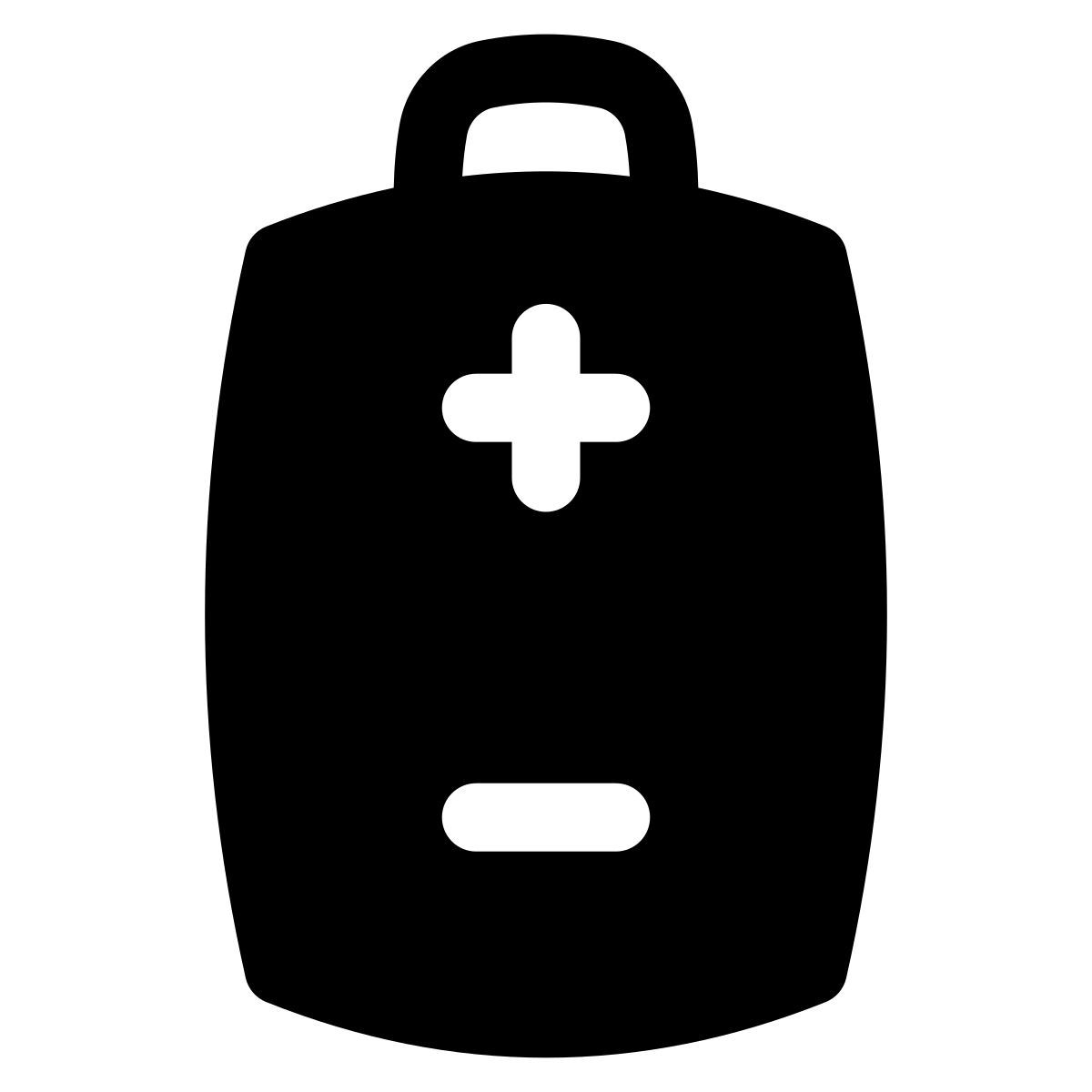 puffy filled style 電池 icon