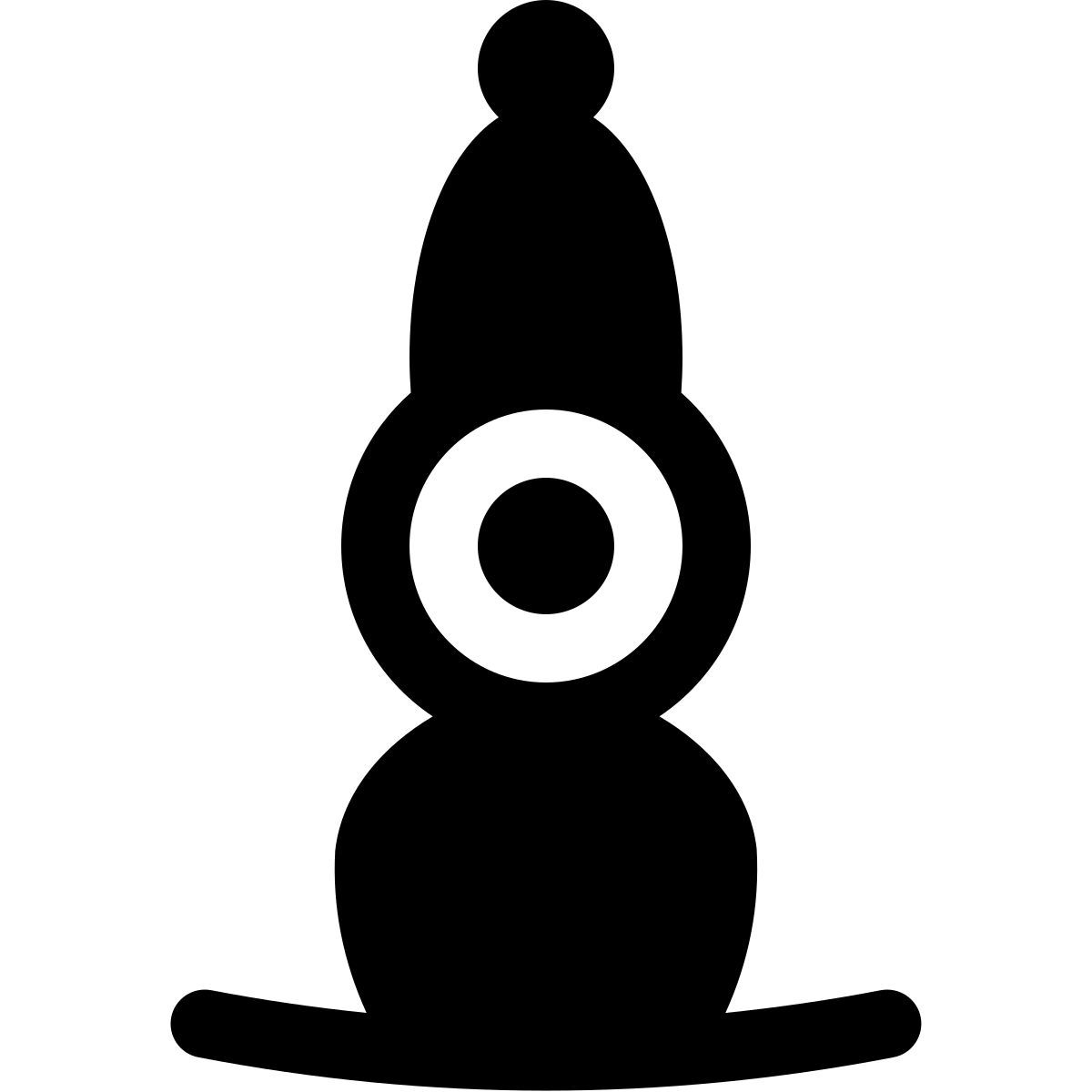 puffy filled style pompa della birra icon