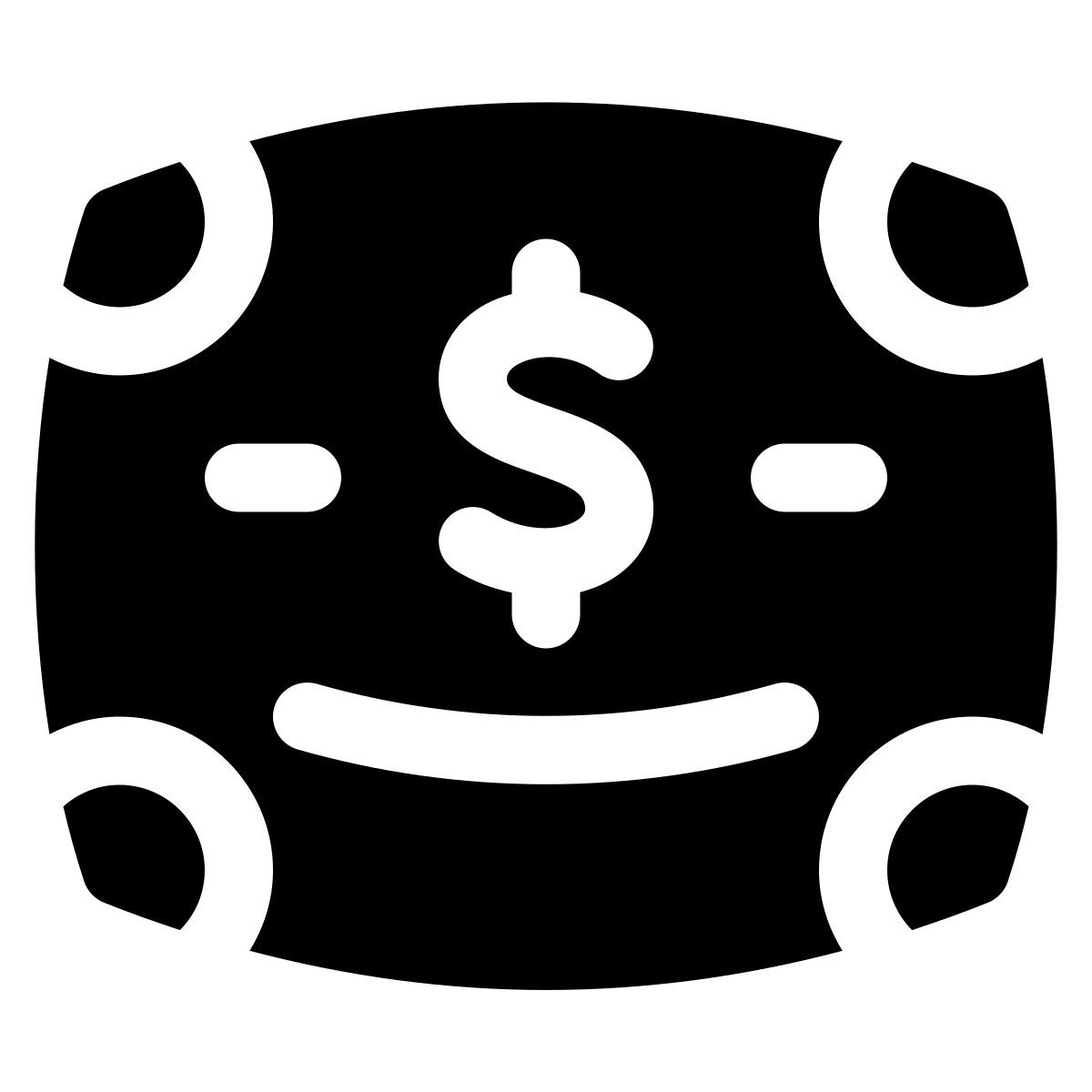 puffy filled style bonds icon