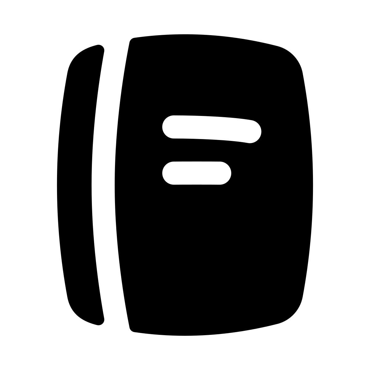 puffy filled style libro icon