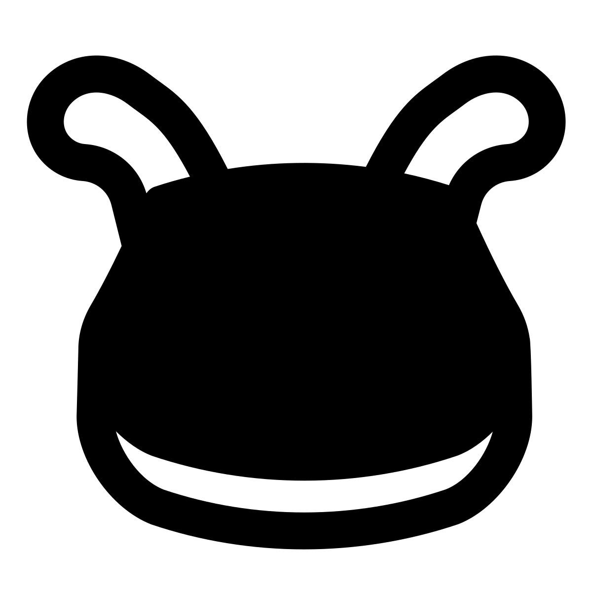 puffy filled style seggiolino auto rialzato icon