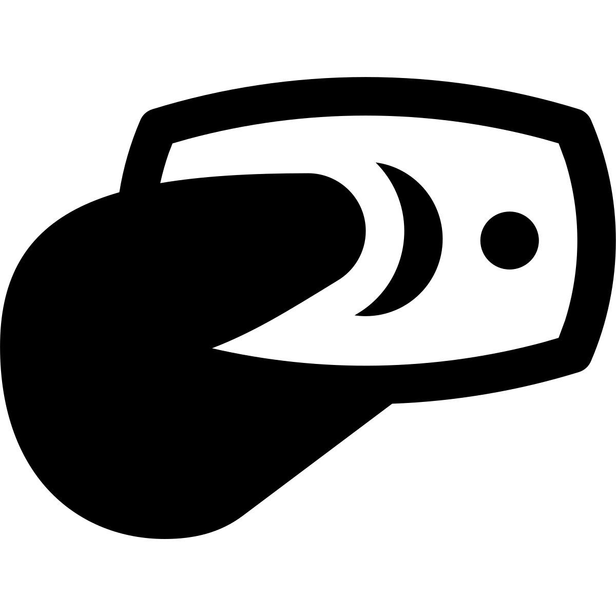 puffy filled style suborno icon