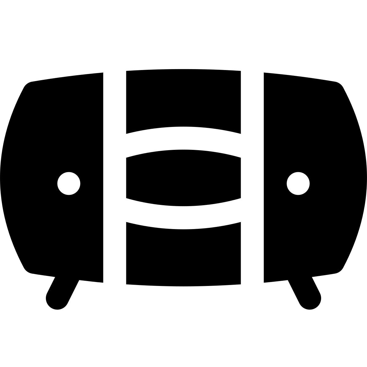 puffy filled style 自助餐 icon