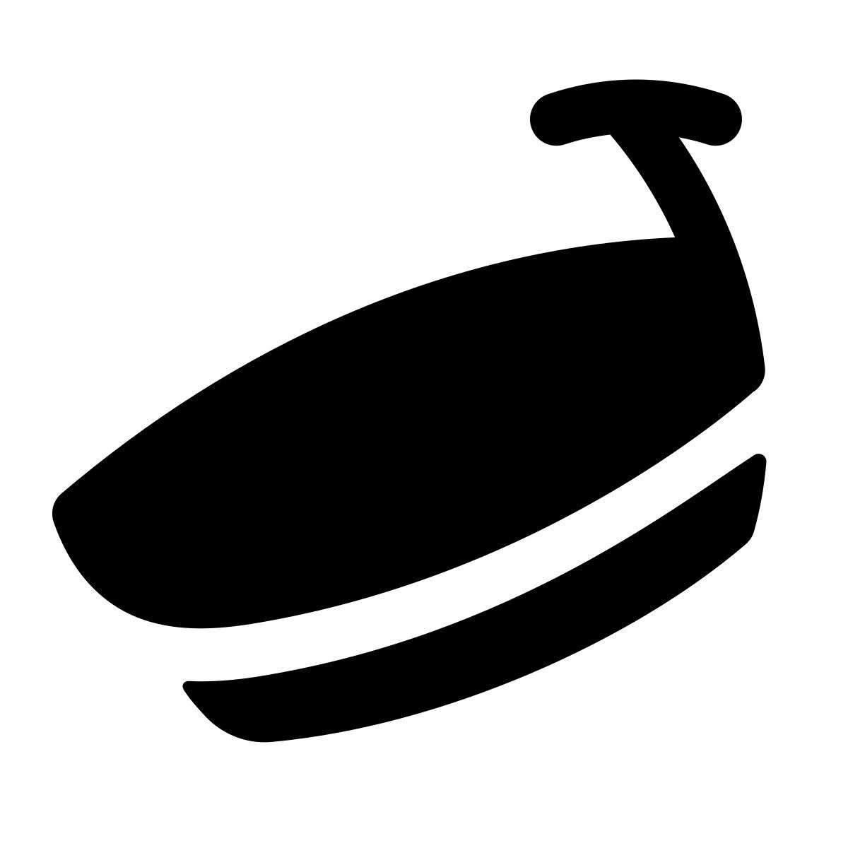 puffy filled style bullet camera icon