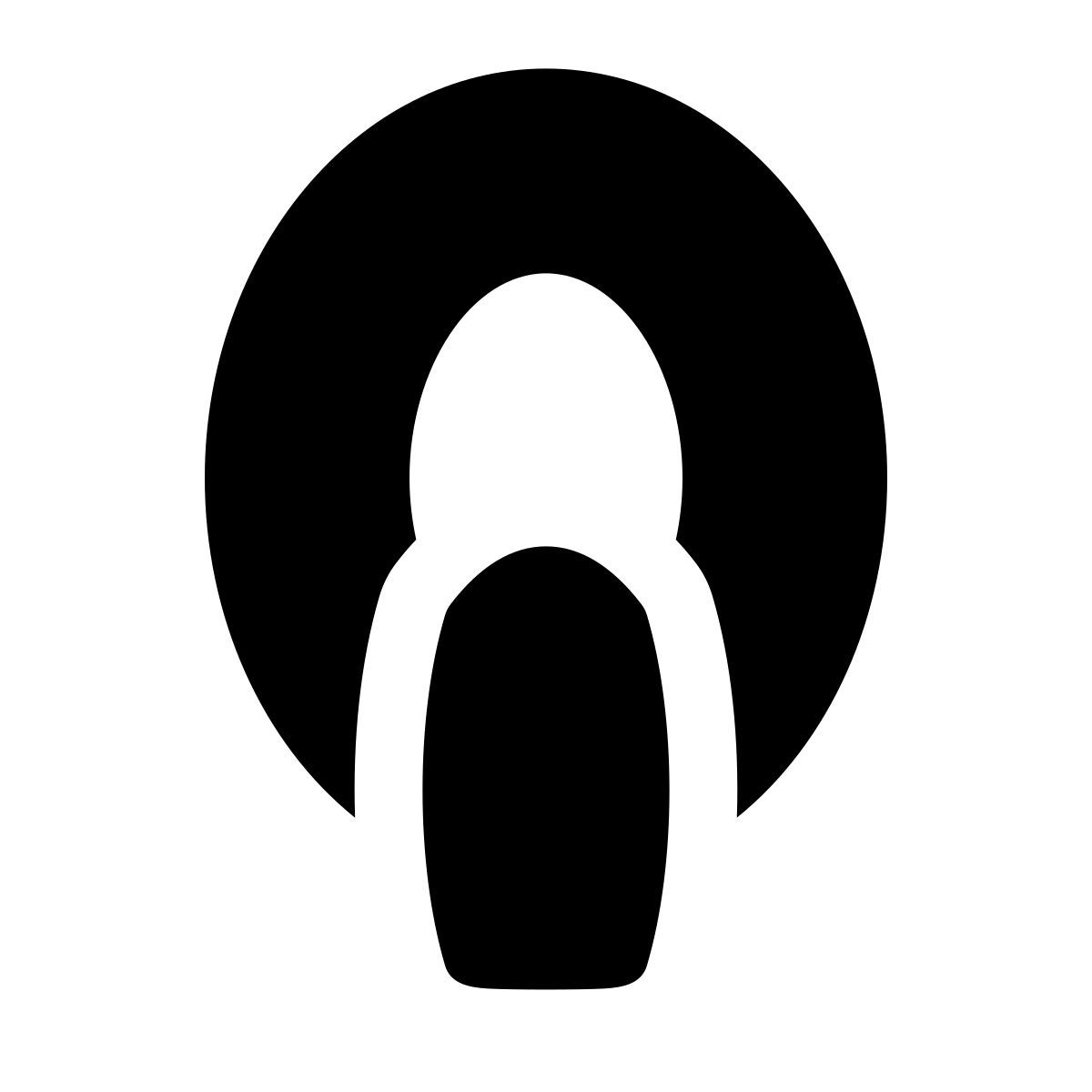 puffy filled style inizio catena icon