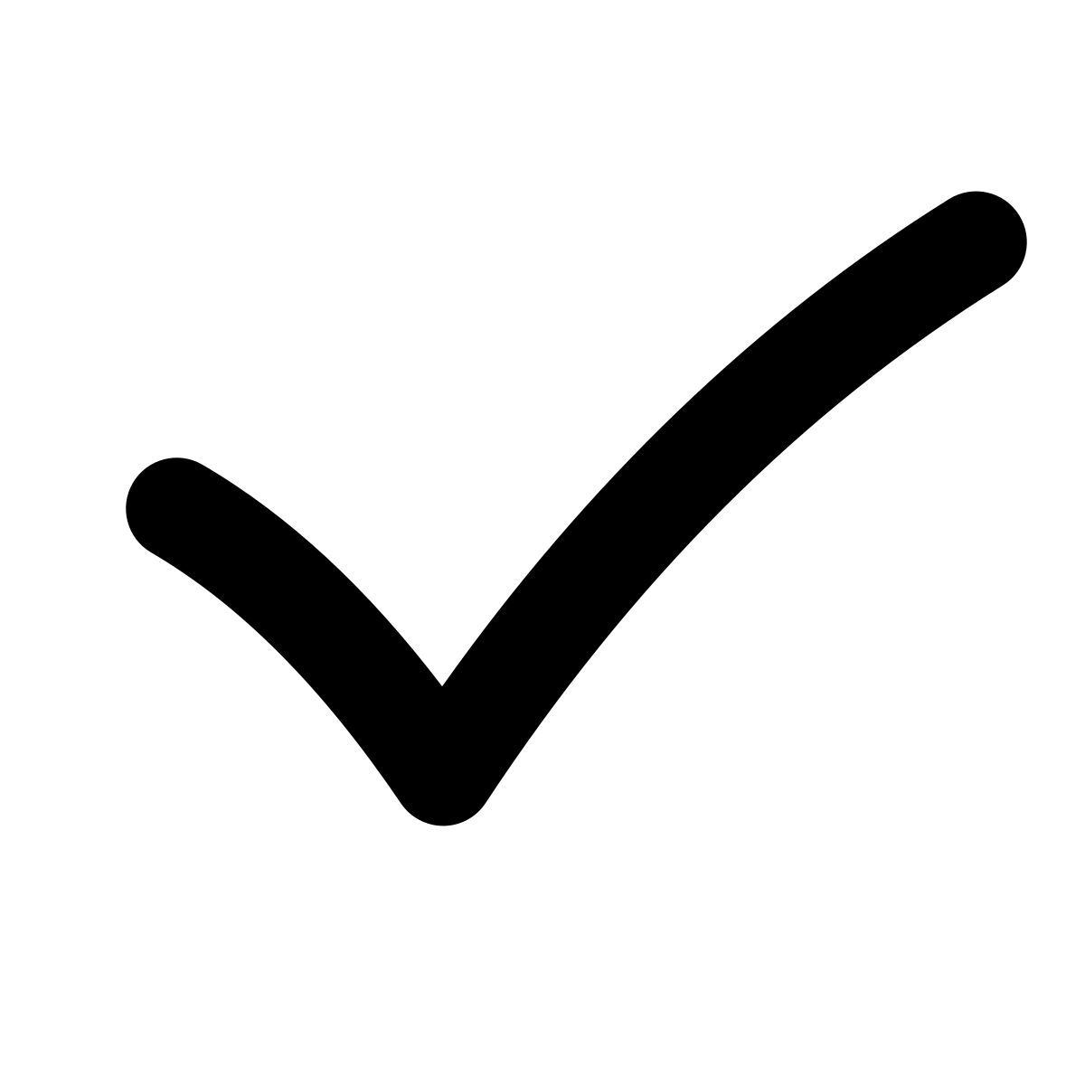 puffy filled style done icon