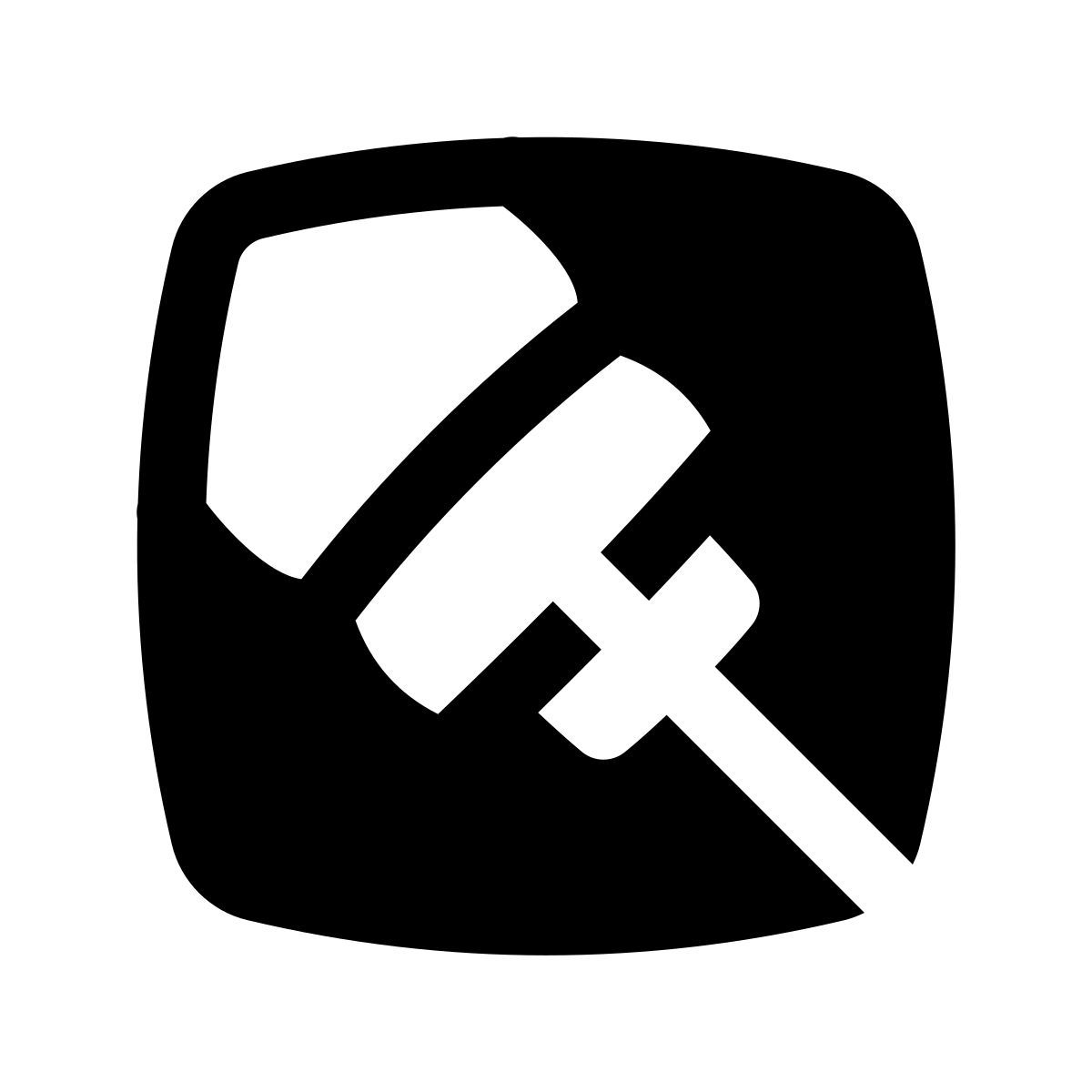 puffy filled style cleaning service icon
