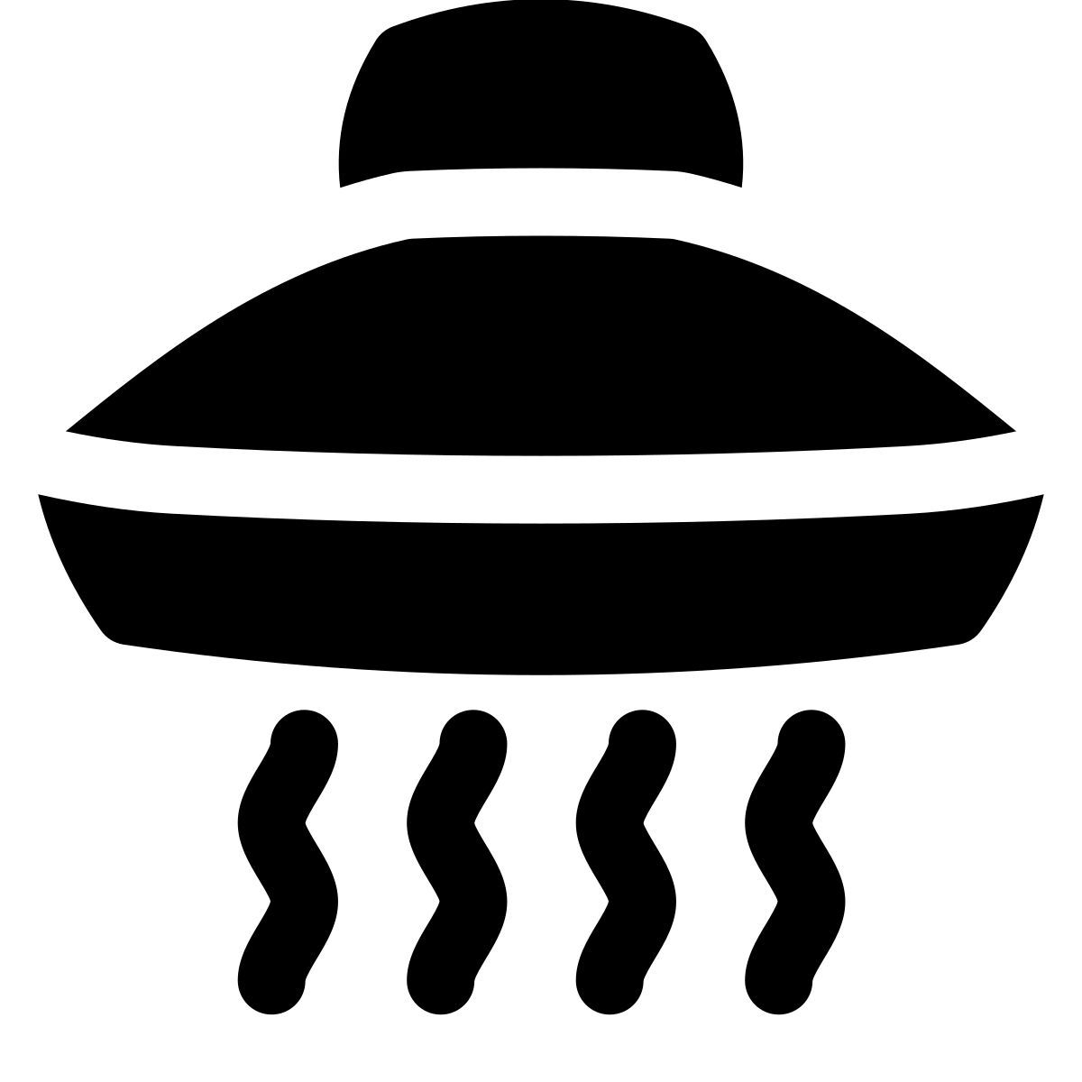 puffy filled style vent icon